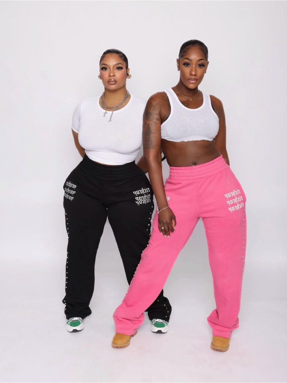 RICHROYAPPAREL The Legacy Flare Highwaisted Unisex Pants
